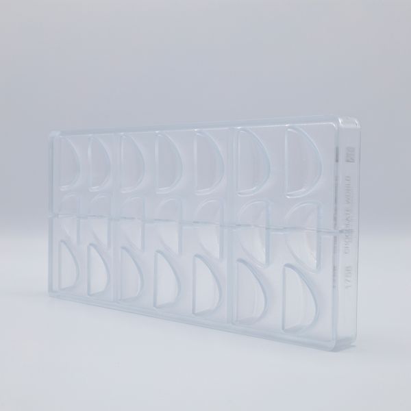 1758 CW Форма для шоколаду "Луіс Робледо" 39x23x17 мм, 21 шт.