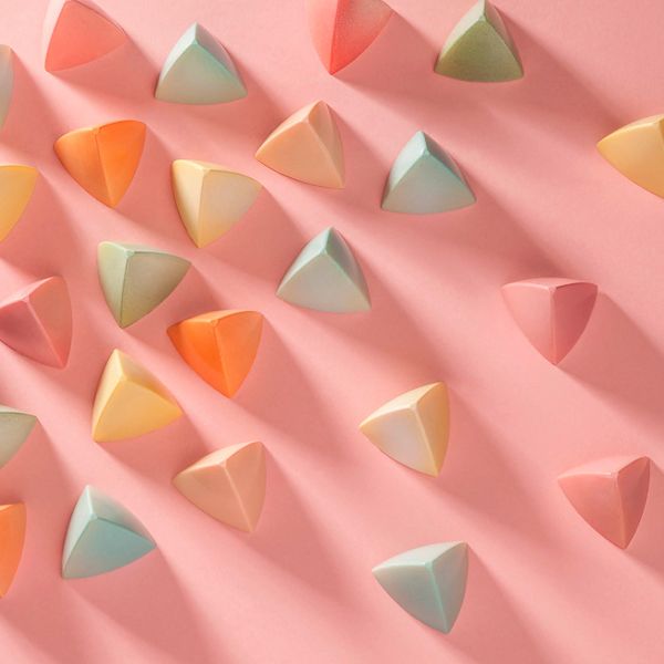 1924 CW Форма для шоколаду "Піраміда" 31x31х 26,5 мм, 21 шт. x 9,5 г