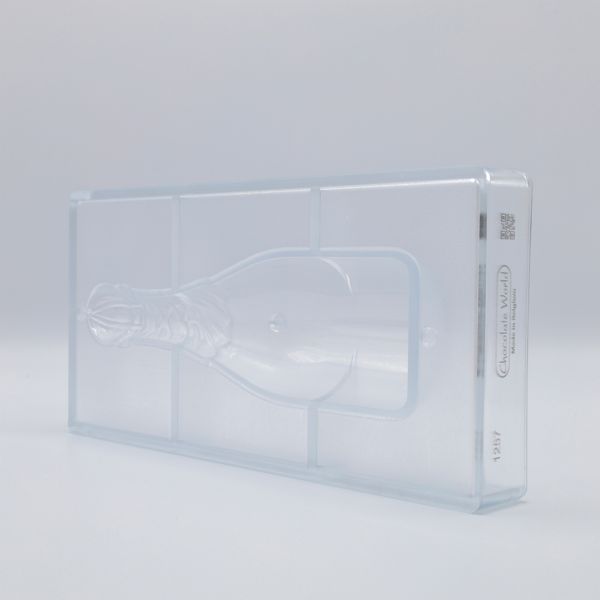 1257 CW Форма для шоколаду "Пляшка" 64x220 мм, 1 шт. x 250 г