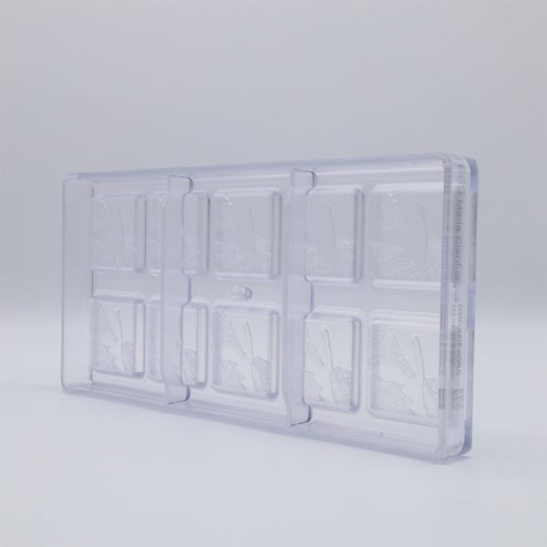 1669 CW Форма для шоколаду "Листя" 41x41x7 мм