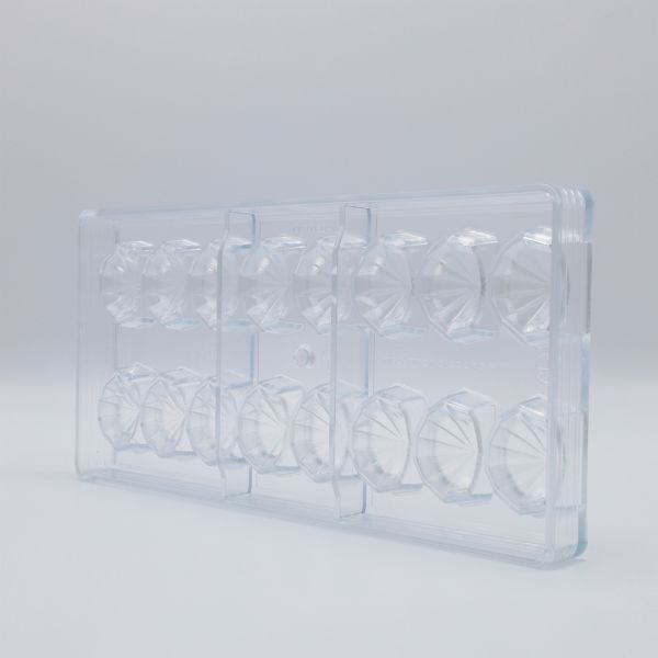 0612 CF Форма для шоколадної цукерки "павич" 38,5х26х14,5 мм, 2х8 шт., 11 г