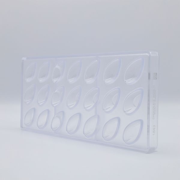 1843 CW Форма для шоколаду "Пепе Ісла" 39,50x20x14 мм, 21 шт.