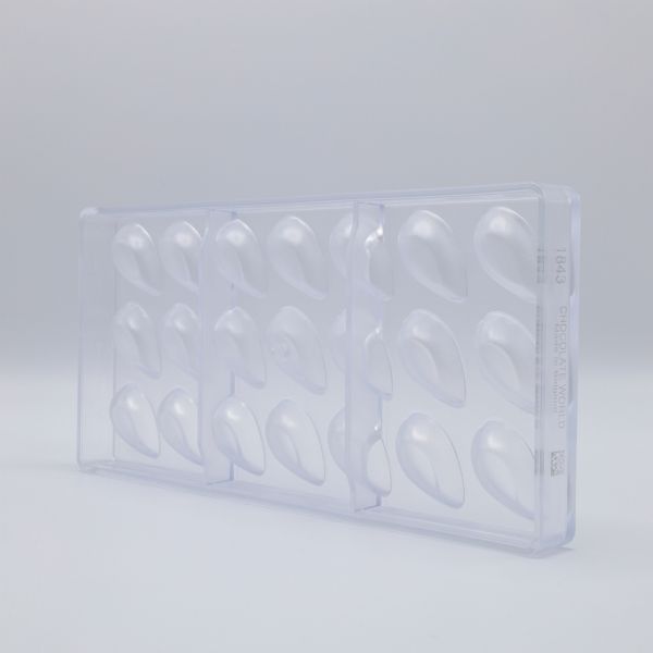 1843 CW Форма для шоколаду "Пепе Ісла" 39,50x20x14 мм, 21 шт.