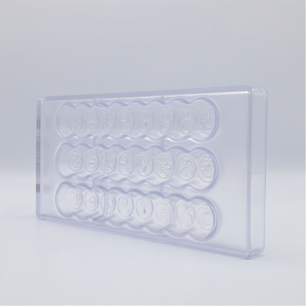 1590 CW Форма для шоколаду "Смайл" 200x33x17 мм