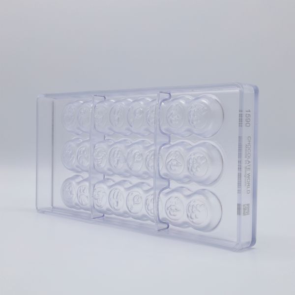 1590 CW Форма для шоколаду "Смайл" 200x33x17 мм