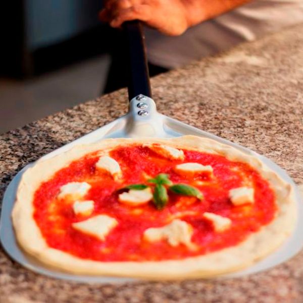 A-32/60  Лопата ал. d 33 см, ручка з ал. 60 см, повний розмір 96 см