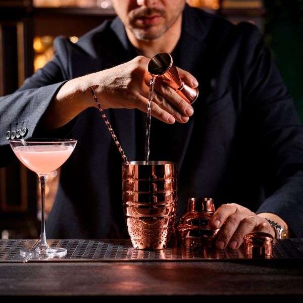 93034 Ложка барна 27 см мідного кольору