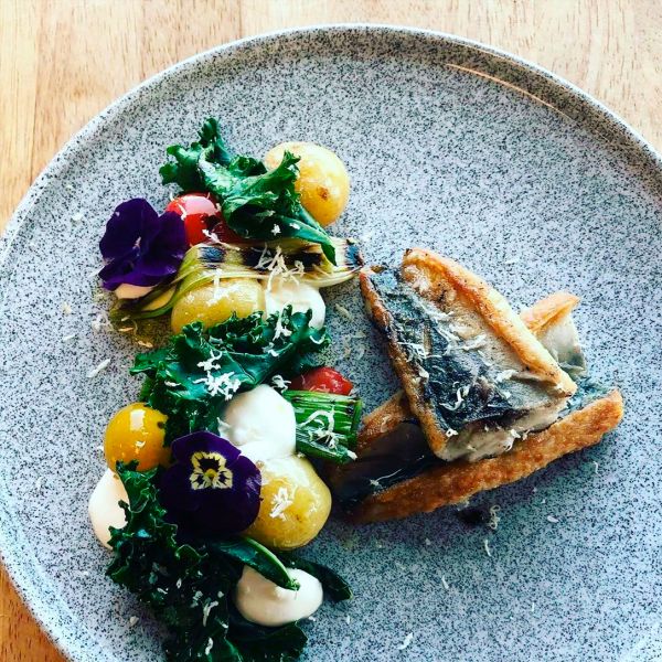 G1X2124 Тарілка кругла 24 см,  колір світло-сірий, серія " Granit" (глянцеве глазування)