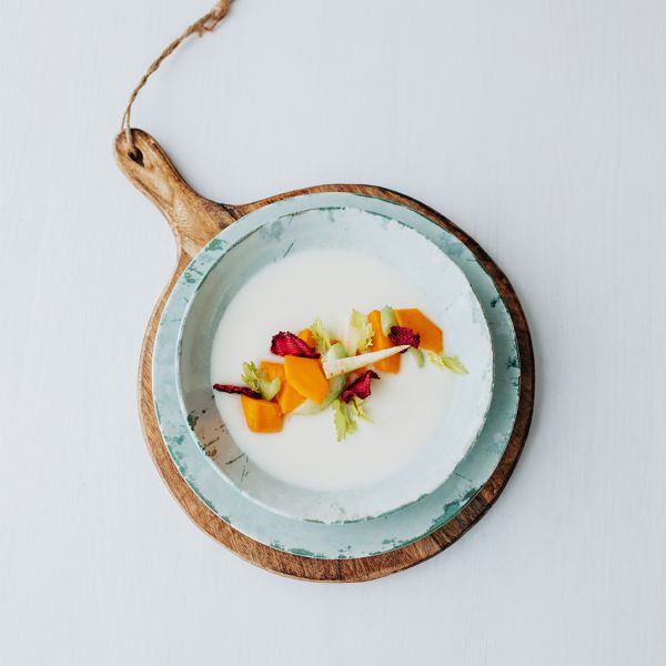 ISC1926-K0010 Тарілка для пасти 26 см серія "Isabelle" декор "Stone Green"