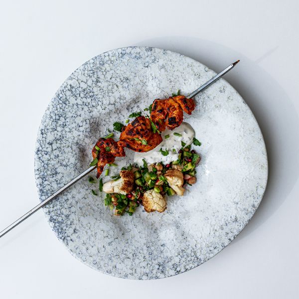 FLA2125-T0006 Тарілка кругла 25 см серія "Flamenco" декор "Chico"