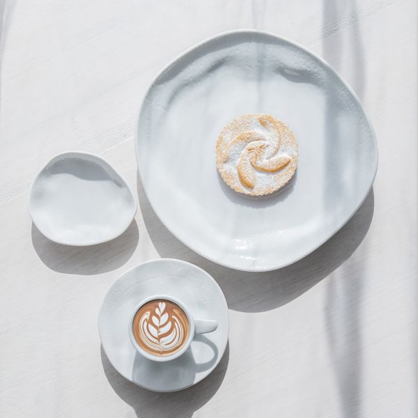 FLA2125-K0047 Тарілка кругла 25 см серія "Flamenco" декор "Crackle"