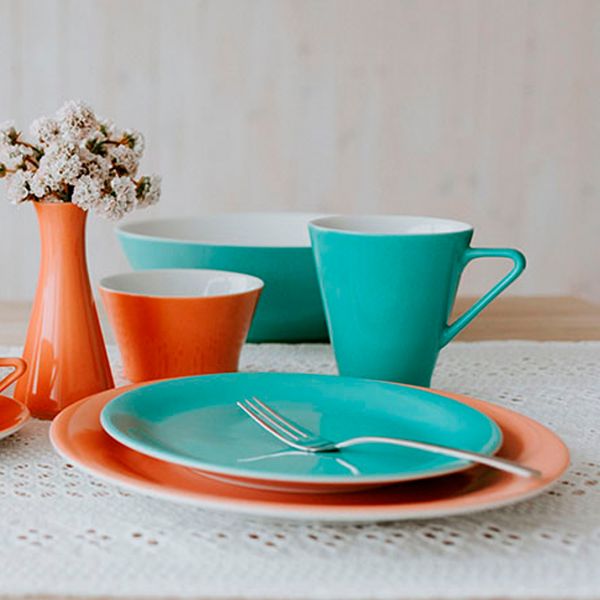 DSY2125-X8202 Тарілка кругла 25 см серія "Daisy Lasurblau"