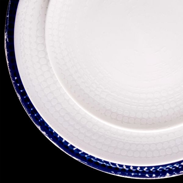 ISC2130-X8858 Тарілка кругла 30 см декор Points серія "Isabelle"