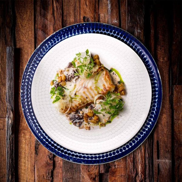 ISC2127-X8858 Тарілка кругла 27 см декор Points серія "Isabelle"