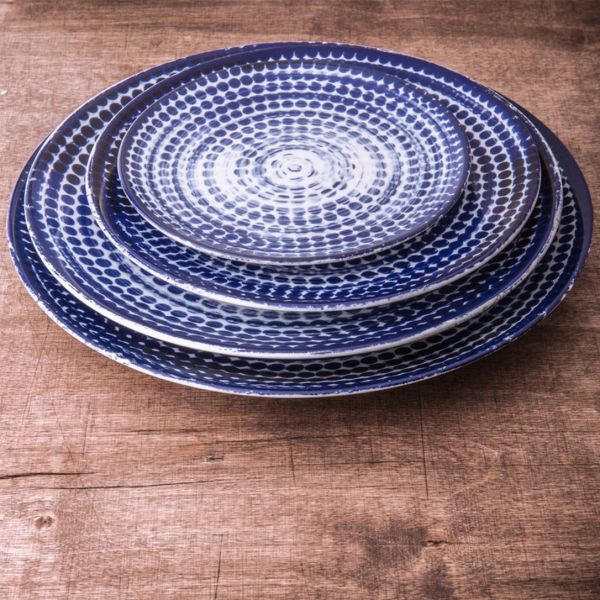 ISC2130-X8821 Тарілка кругла 30 см декор Points серія "Isabelle"