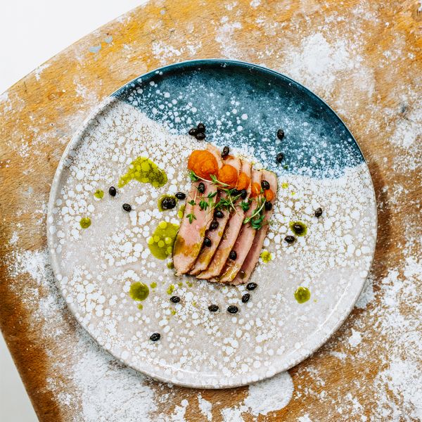 OPT2124-T0005 Тарілка кругла 24 см серія "Optimo" декор "Callisto"