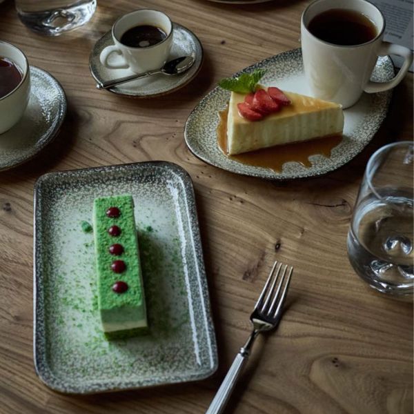 TN-SZ-AR-25-KR Блюдо квадратне 19х19 см (діагональ 25 см), декор Spazio, серія "Tinta"