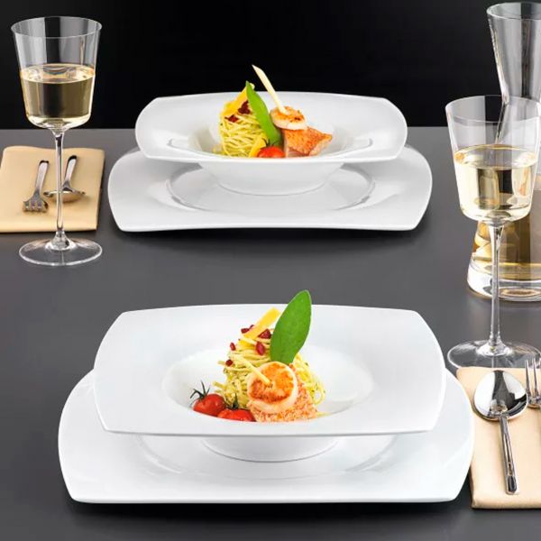 620765 Тарілка глибока квадратна  320 мл, 24,5 см серія "Savoy eckig"