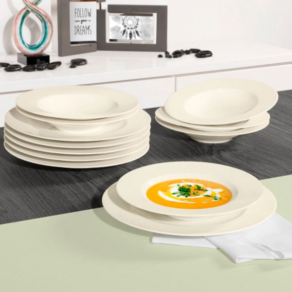 700786 Тарілка кругла для пасти 27 см серія "Diamant"