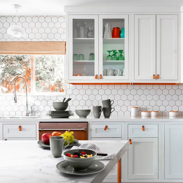 751320 Тарілка глубока 22,5 см  колір Grey  серія "Beat"