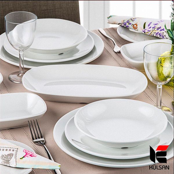 1125.PW Тарілка біла d-25 см