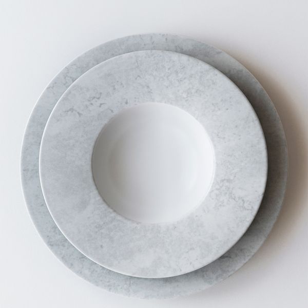 ESS1927-TM011 Тарілка для пасти 27 см, 400 мл серія "Essklasse" декор "Gray Harmony"