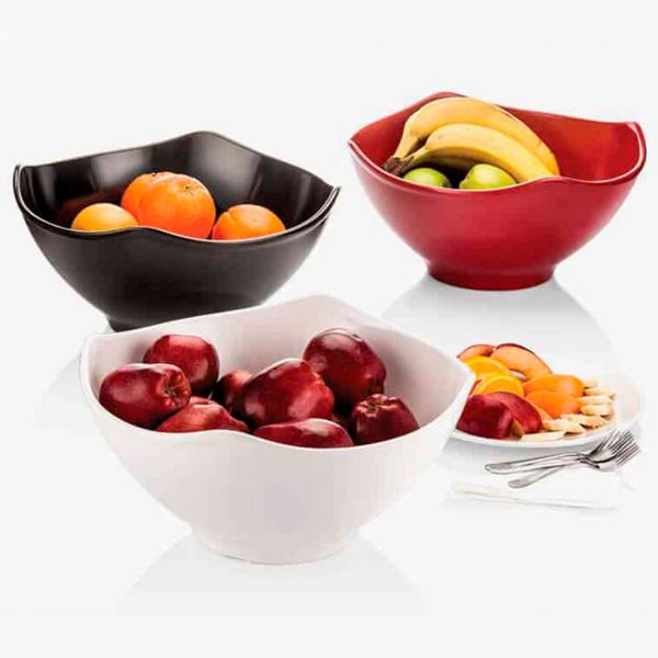 192828.CW Салатник меламіновий кремовий d-28 см, h-10 см, 2,5 л