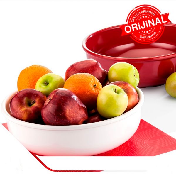 10132.CW Салатник меламіновий кремовий  d-32 см, h-10,2 см