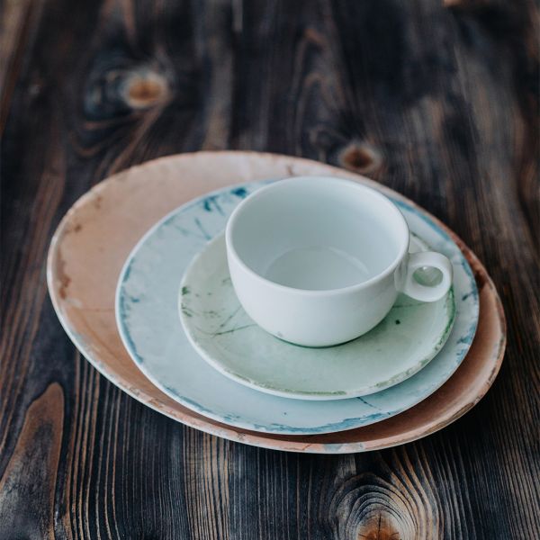 ISC3032-K0009 Блюдо овальне 32х26 см серія "Isabelle" декор "Stone Ginger"