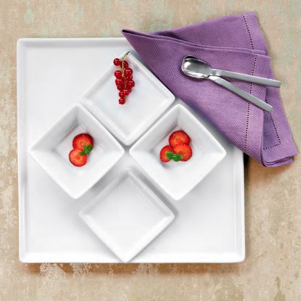 589646 Блюдо прямокутне 10x20 см серія "Buffet Gourmet"