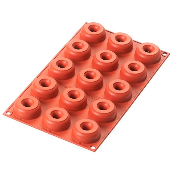 Mini Donuts Форма силіконова d 45-15 mm, h 18 mm