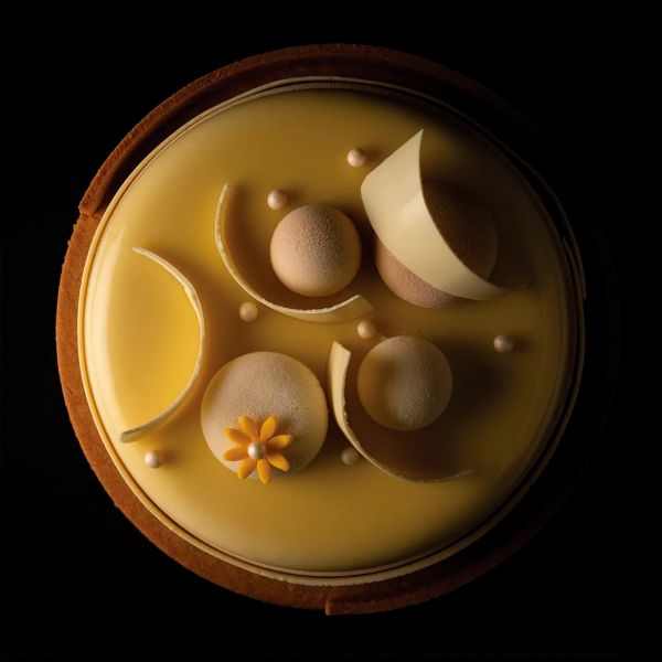 KIT TARTE RING D150 MM Форма силіконова d 122  h20 mm + 2  кільця (d 150 mm, h 20 mm) - 1*2 форма в