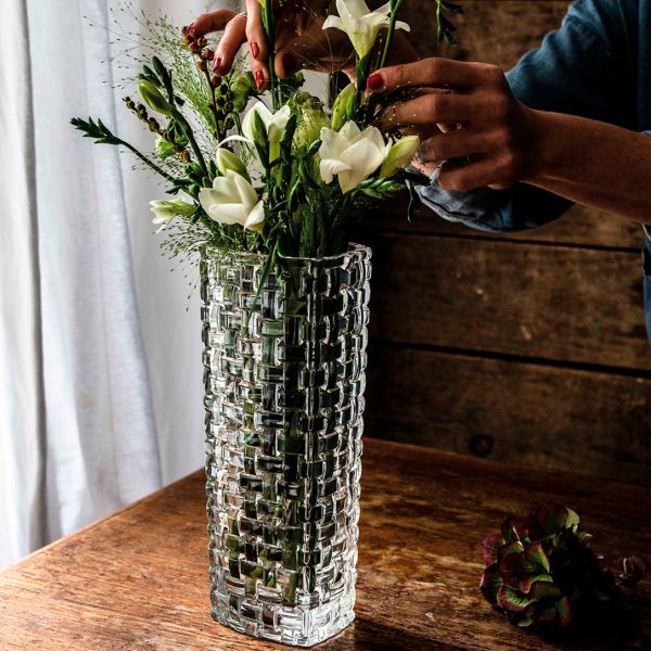 80727 Ваза h 28 см, d 11 см серія "Bossa Nova"