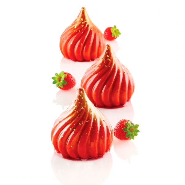 RUSSIAN TALE Форма силіконова ø67 H 73 MM + пластикова підставка