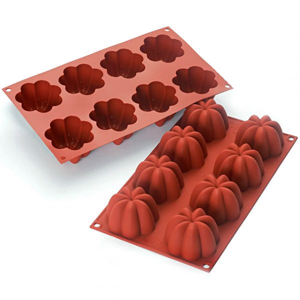 SF154/C Форма силіконова "Шарлотка" d 70 mm, h 40 mm