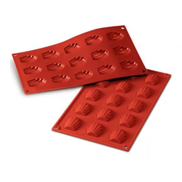 SF031/C Форма силіконова "мадлен" 44х34 мм, h 10 мм