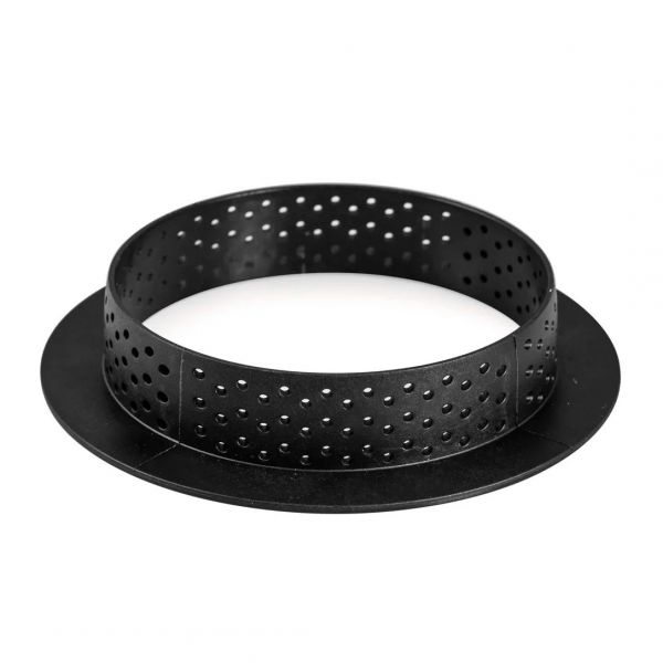 KIT TARTE RING ROUND D80 MM Форма силіконова d 67  h 15 mm + 6  кілець  (d 80 mm, h 20 mm) - 1*6 фор