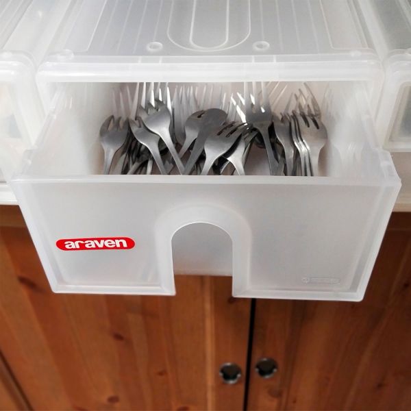 07498 Органайзер 350х260 мм, h 145 мм з поліпропілену