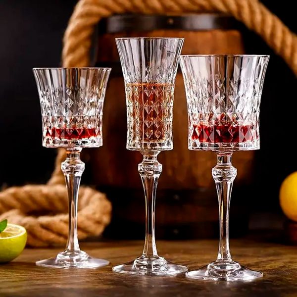 L9744 Бокал для вина 190 мл серія "Lady Diamond"