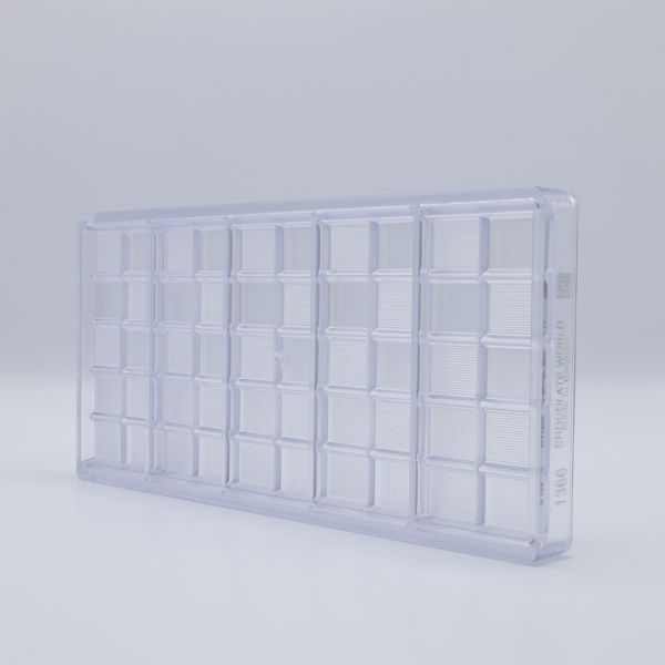 1366 CW Форма для шоколаду "Плитка класична" 117x50x7 мм , 1x5 - 41 г