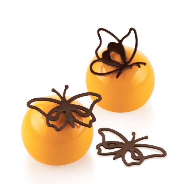 GRACE Килимок силіконовий "Метелики" 400x80 h 2 мм, 69x45 h 1 мм