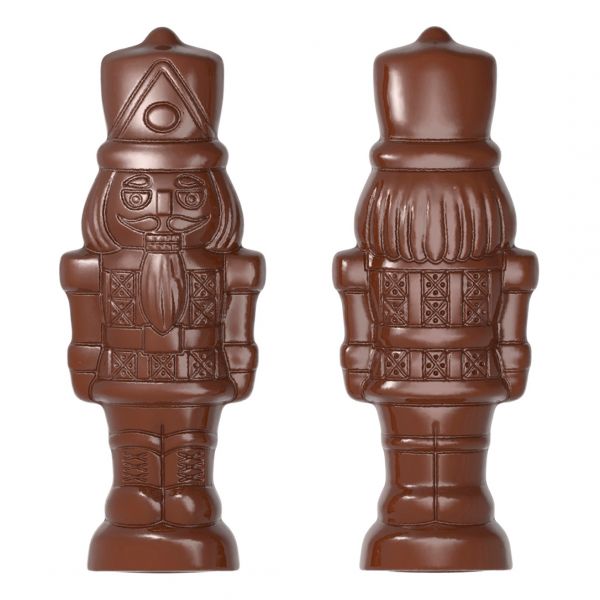 12132 CW Форма для шоколаду "Лускунчик" 100x38 мм h 29,7 мм, 1х6 шт./ 25 г