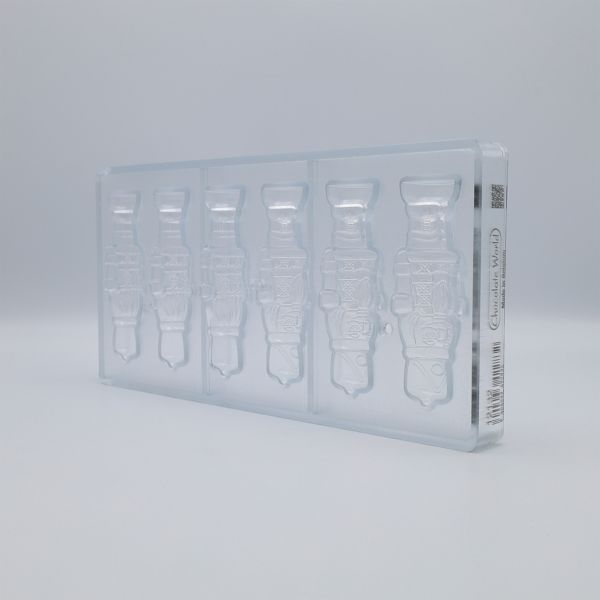 12132 CW Форма для шоколаду "Лускунчик" 100x38 мм h 29,7 мм, 1х6 шт./ 25 г