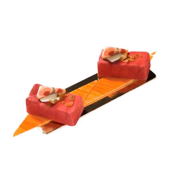 SF060/С Форма силіконова "нуга" 50х25 мм, h 20 мм