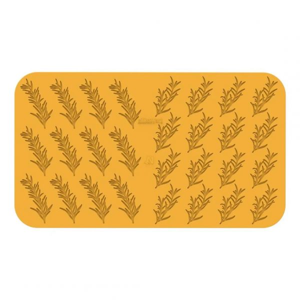 ROSMARINO Форма силіконова "розмарин" 92,6 х 42,6 h 1,5 мм + 74,8  х 38 h 1,5 мм