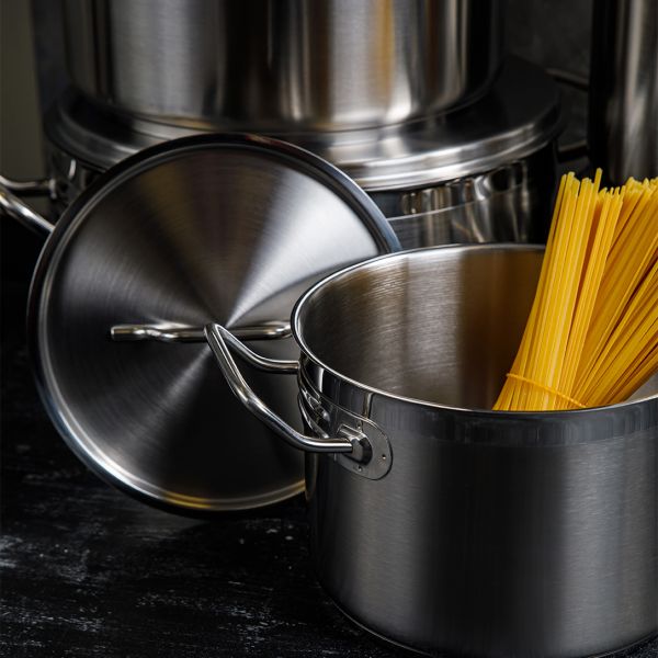 343324 Кришка для посуду, н/ж, діам. 24 см, серія "Resto Range"