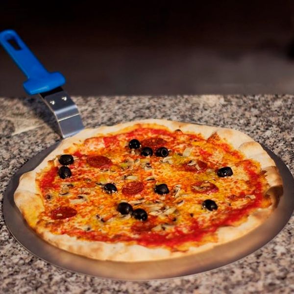 AC-PCP32 Таця для піци d 32 см, ал., ручка з пластику