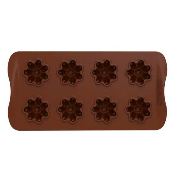 SCG063 Силіконова форма "Квітка" Ø 38 h 12 мм, 8x9 мл