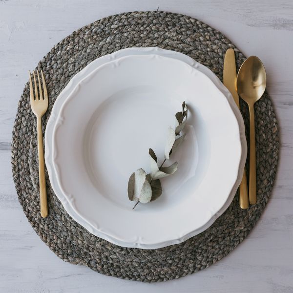 VER2128 Тарілка кругла 28 см серія "Verona"