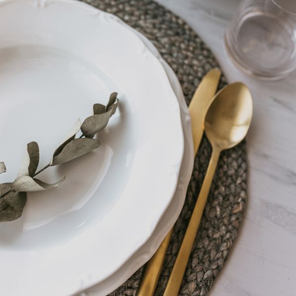 VER2128 Тарілка кругла 28 см серія "Verona"